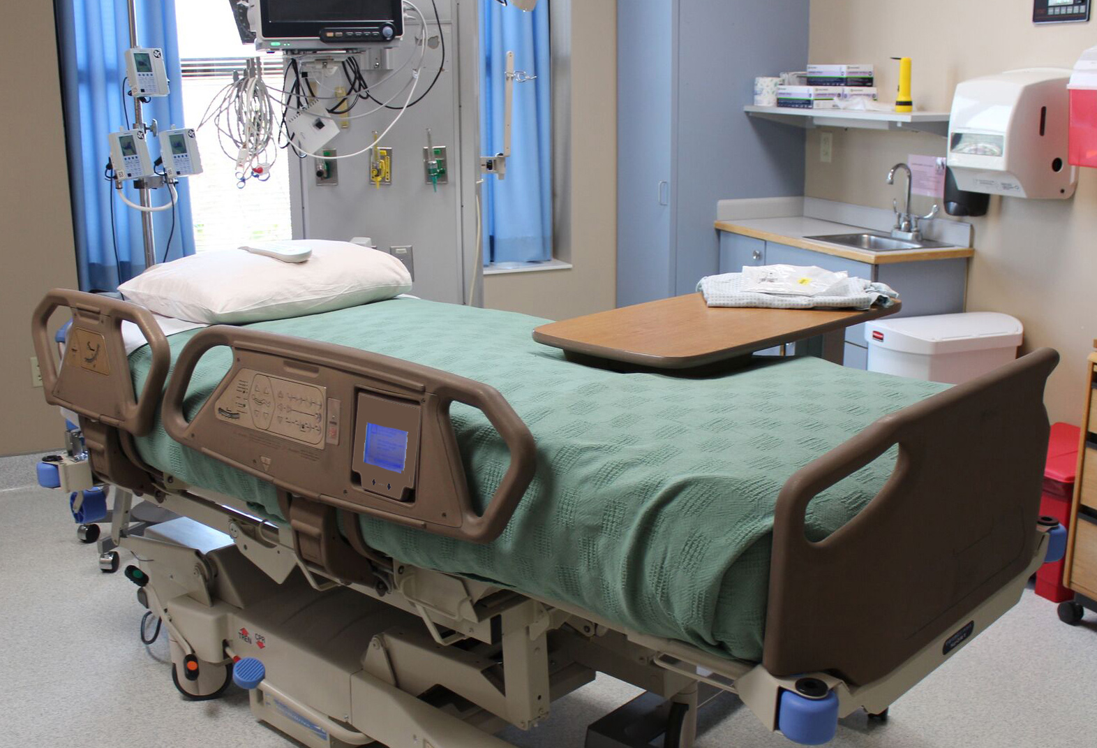 Cu bed in ICU